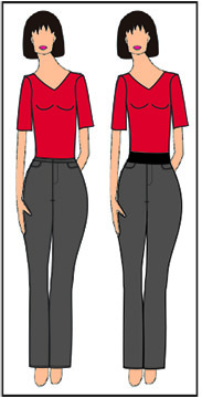 horizontal lines shorten