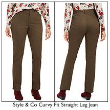 Curvy Fit Straight Leg Jean