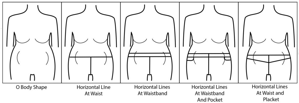 Horizontal Line Placement On Pants -- 1