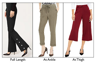 Horizontal Line Placement On Pants -- 1