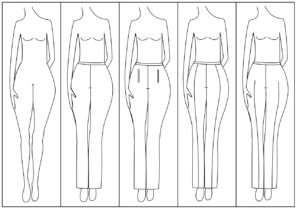 Vertical Line Placement On Pants -- 1