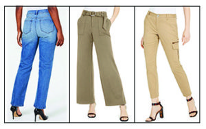 Design Line Shapes On Pants