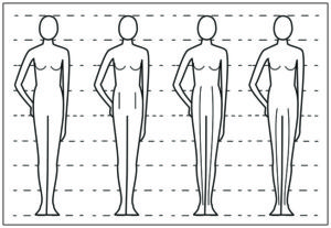 Vertical Line Placement Lont Waist To Crotch