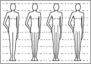 Vertical Line Placement Same Crotch to Floor