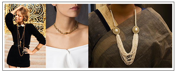 Horizontal lines - Necklace