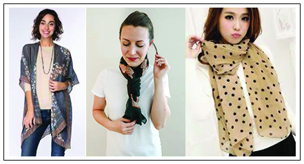 Vertical Lines Scarves