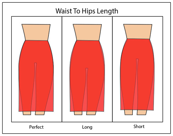 Skirt Fit -- Waist To Hips