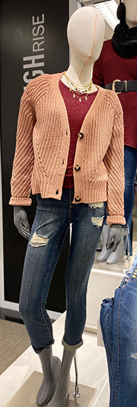 What To Wear - Junior jean layered sweater
