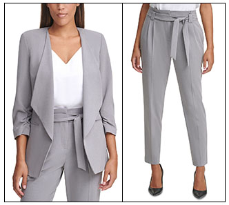 Analyze Design Lines -- Calvin Klein Suit