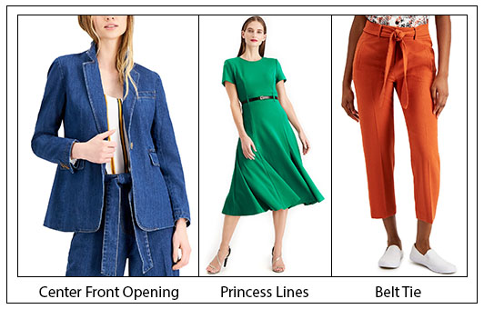 What To Ware - Best A (pear, triangle) Vertical lines