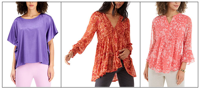 Analyze Design Lines -- Calvin Klein Blouse And Pants