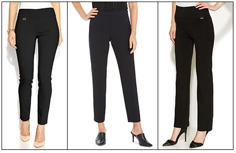 Analyze Design Lines -- Calvin Klein Blouse And Pants