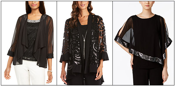 Analyze Design Lines -- Evening Tops And Pants