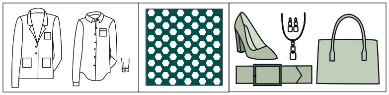 Angular Design Lines, Prints, Accessories