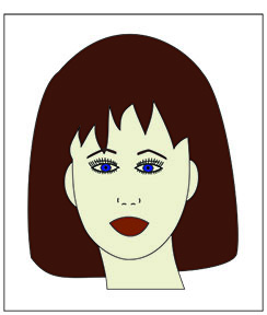 Color Skin, Hair & Eyes -- The Girls