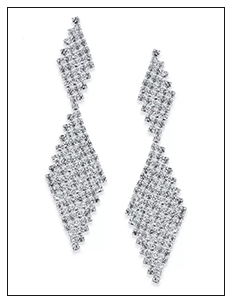 What To Wear To A Christmas Party -- Grace Earrings