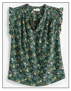 Dressing For Your Body Type -- Monica Top Silhouette