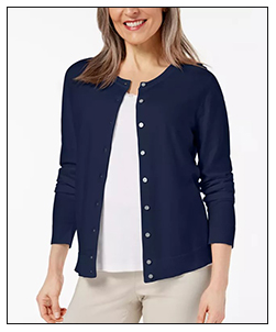 Fall 2023 Fashion Trends Button Carigan -- O Body Shape