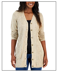 Fall 2023 Fashion Trends Button Cardigan -- X Body Shape