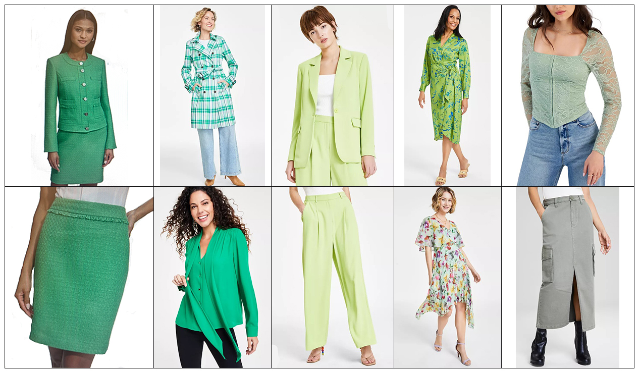 Spring 2024 Fashion Trends Green
